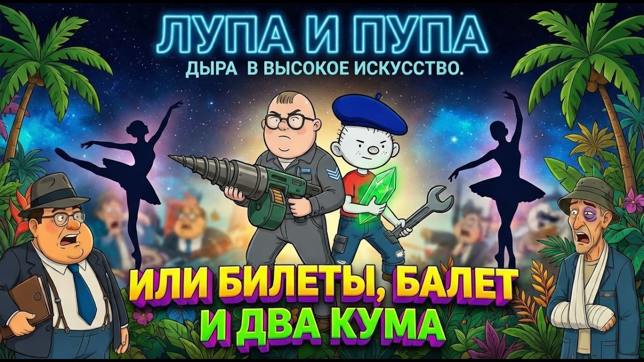 Лупа и Пупа. Дырка в высокое искусство Часть-1