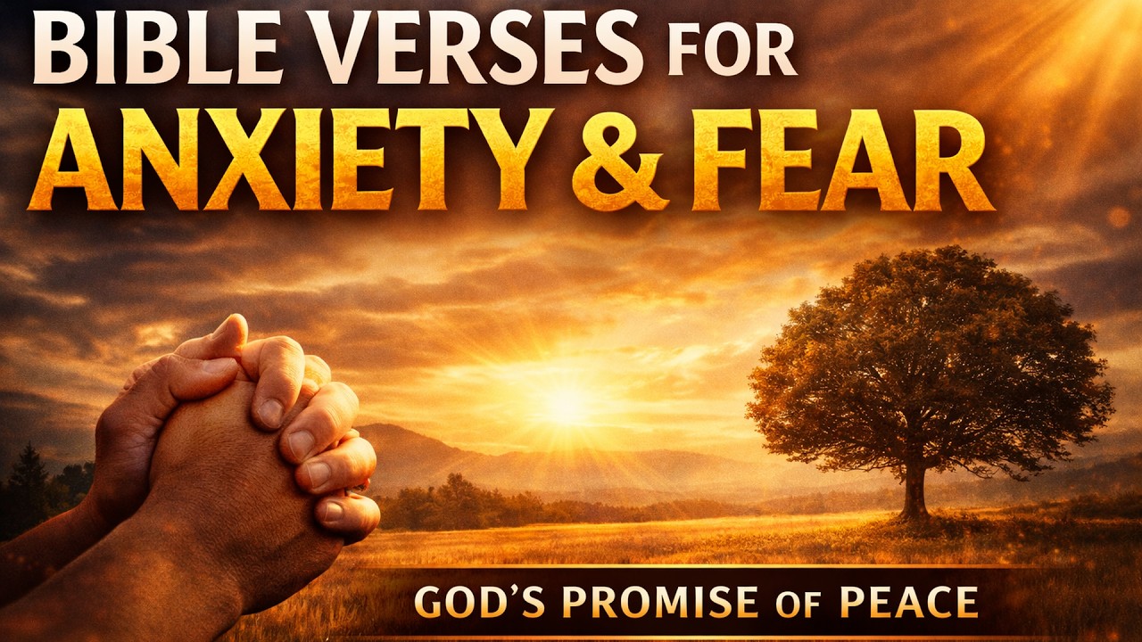 Bible Verses for Anxiety and Fear (God’s Promise of Peace)