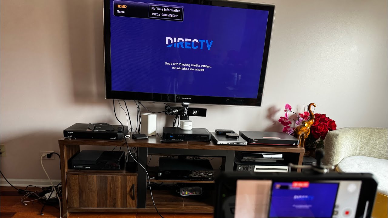 DirecTV HR54: Первое включение и тестирование.