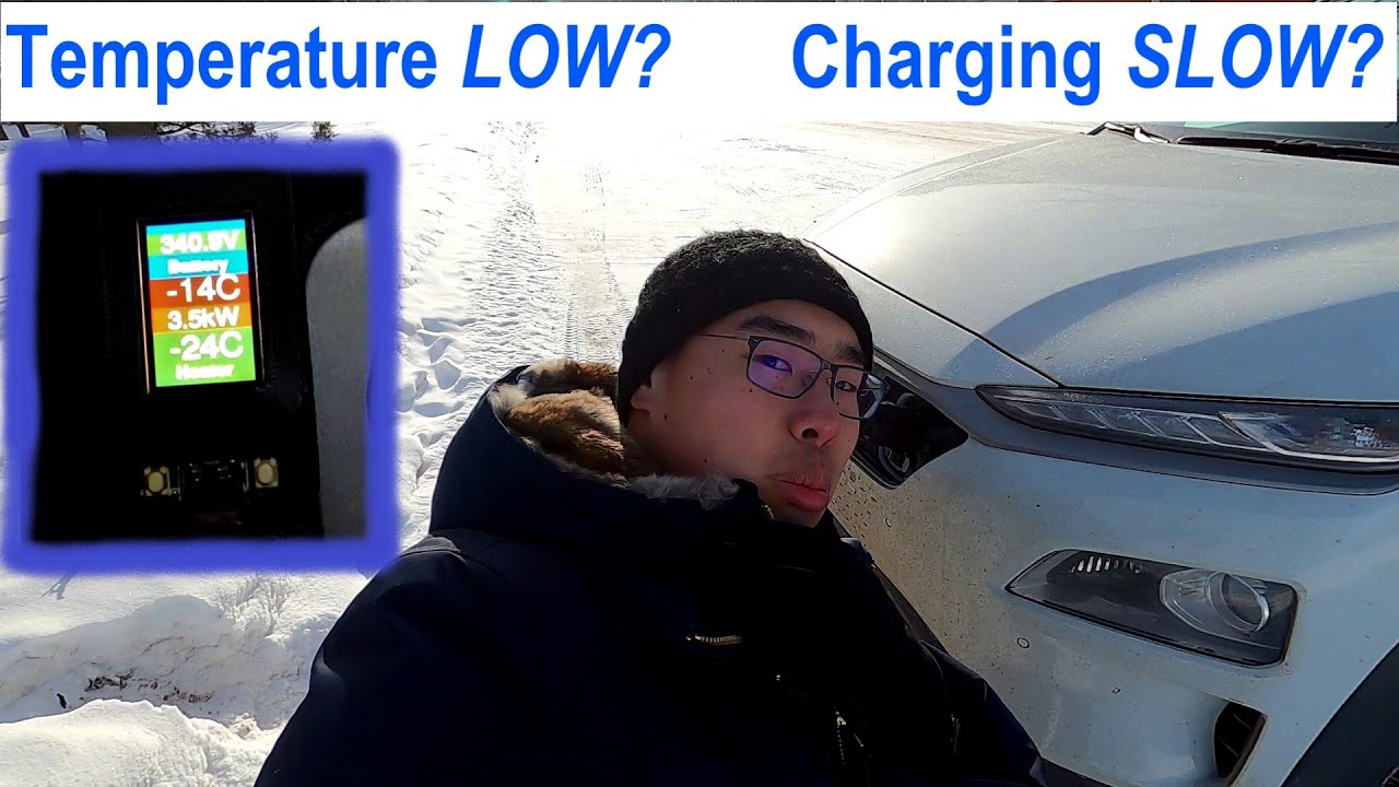 KONA EV Winter Coldgate 2: How does BATTERY TEMPERATURE affect CHARGING SPEED?