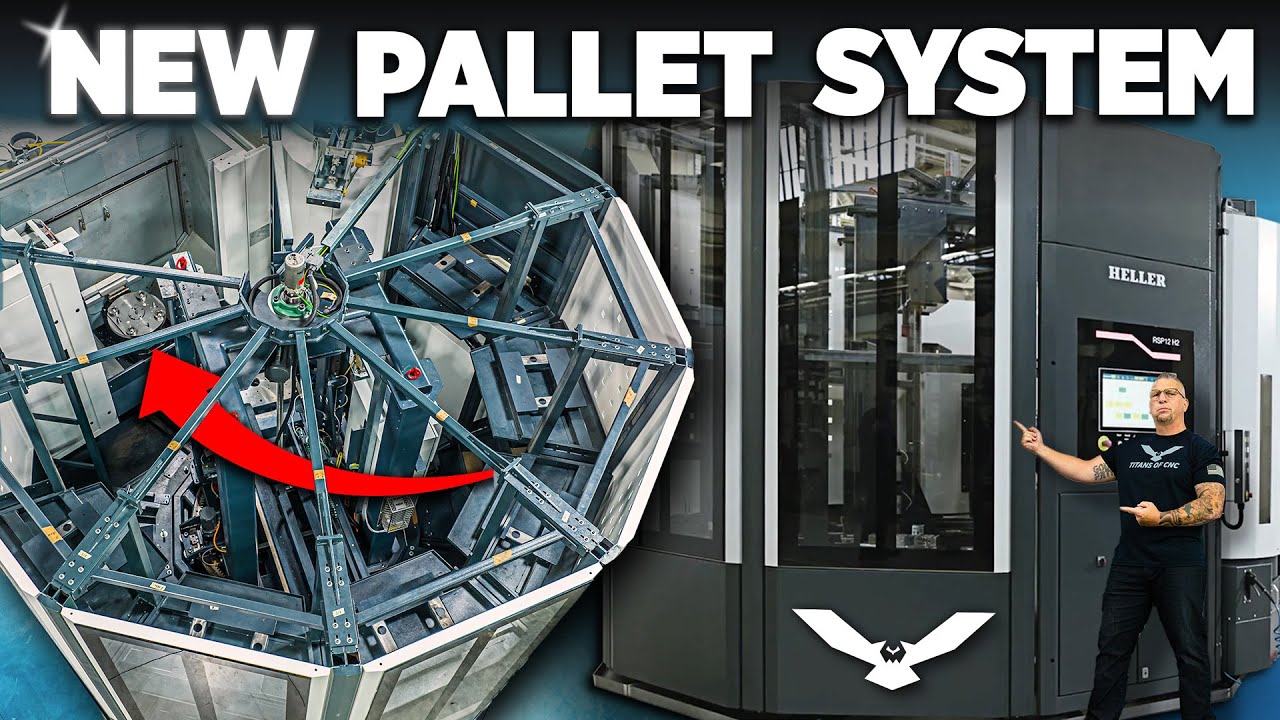 Завершить установку нашей новой системы поддонов | Heller HF 5500 RSP Automation