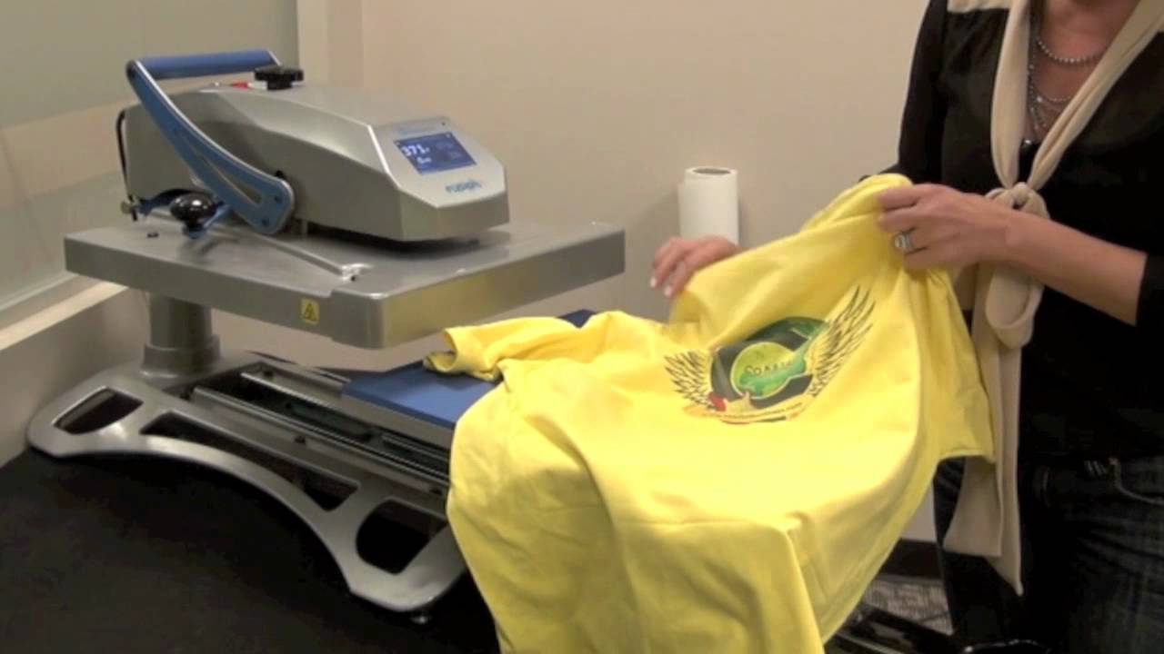 Light Transfers On Different Colored Garments