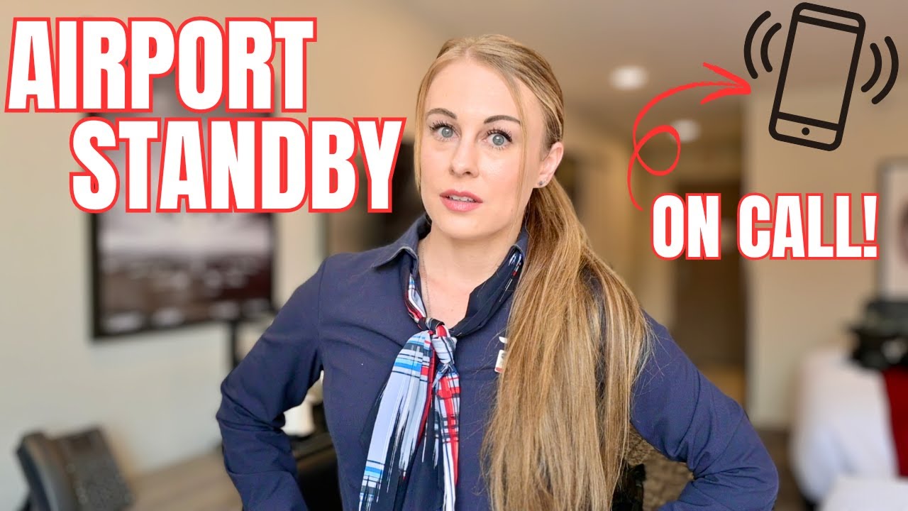 The Real Life Of A Flight Attendant | AIRPORT STANDBY!