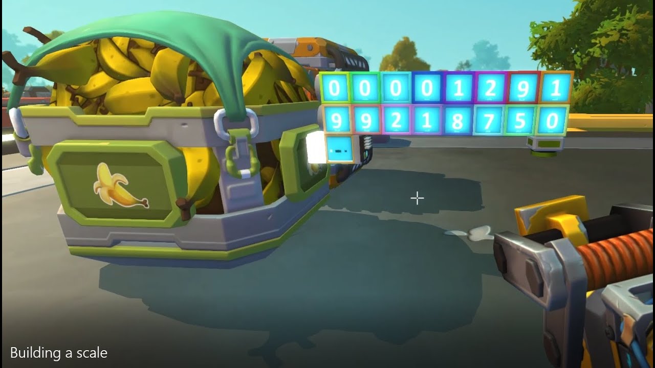 Building a scale (with modparts)_Scrap Mechanic Survival_Live build 01