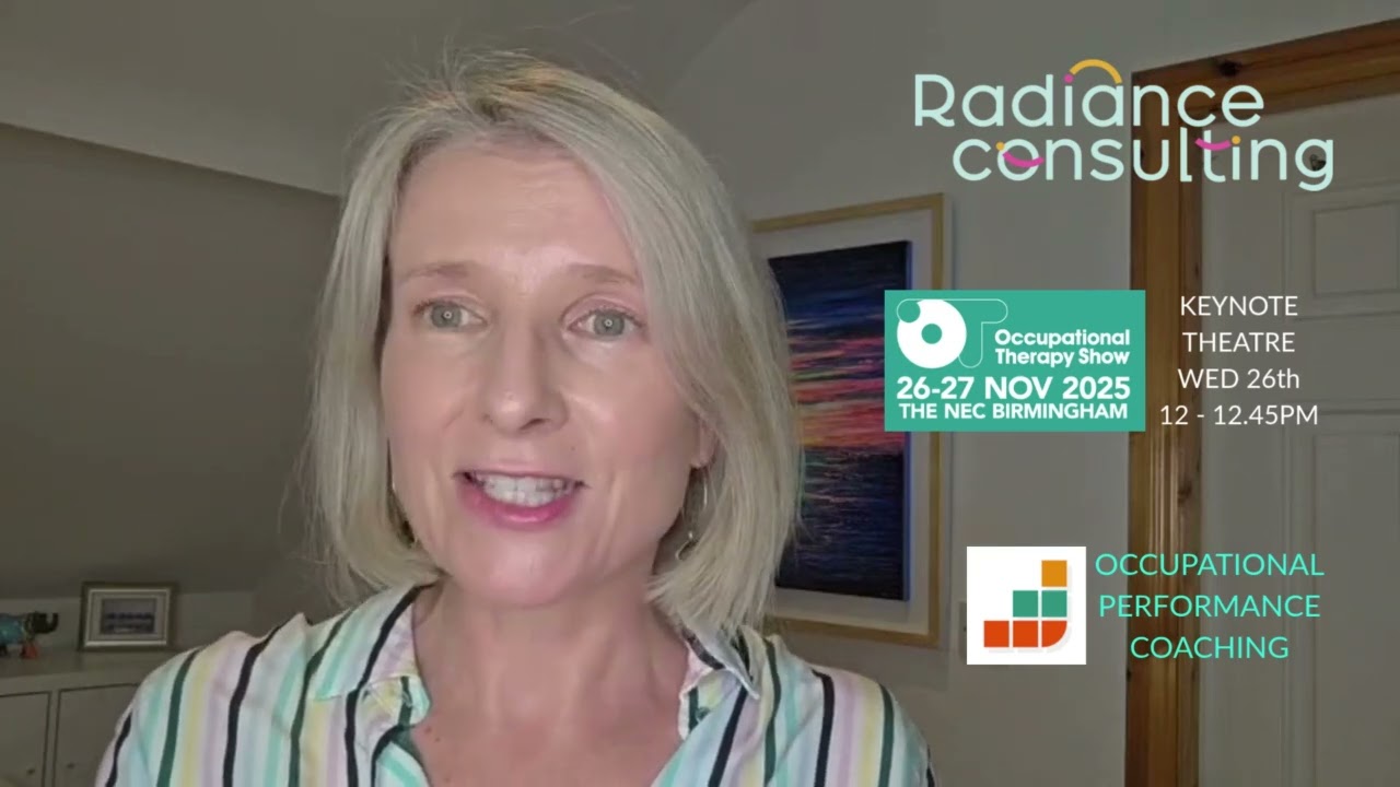 Dr. Aine O'Dea gives insight into what she will be speaking about at the Occupational Therapy Show!
