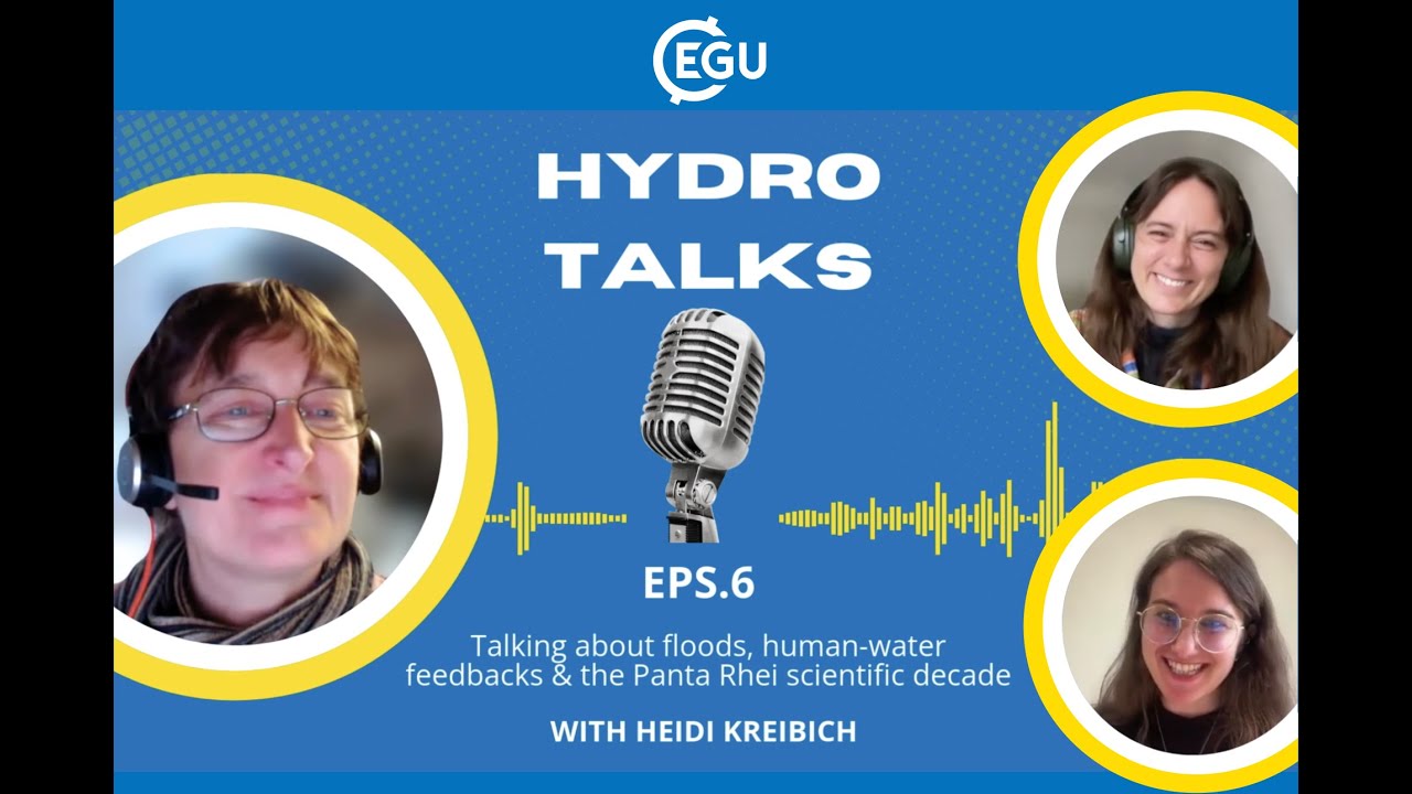 EGU HydroTalks: Heidi Kreibich on flood risk management and the Panta Rhei scientific decade