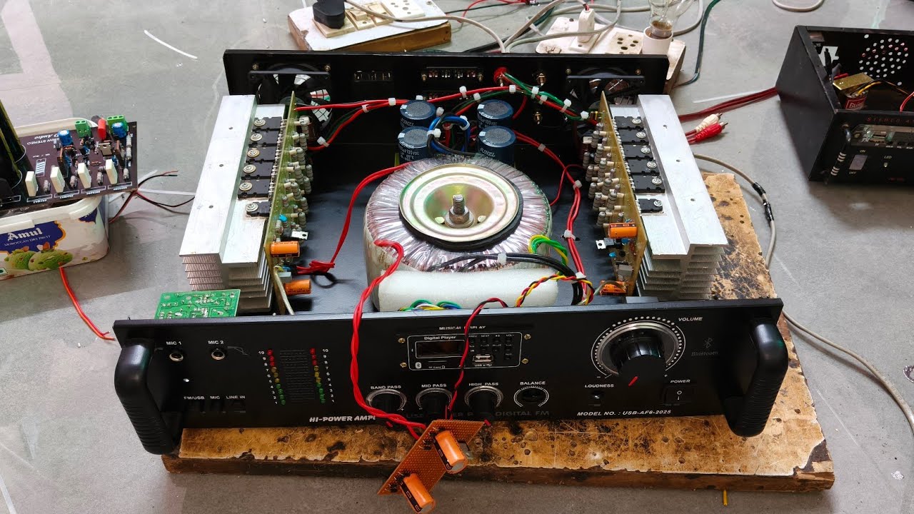 600+600 Watt Stereo Power Amplfier || 2Ohms Par Bhi Chalega Aab || Jaldi Book Karo