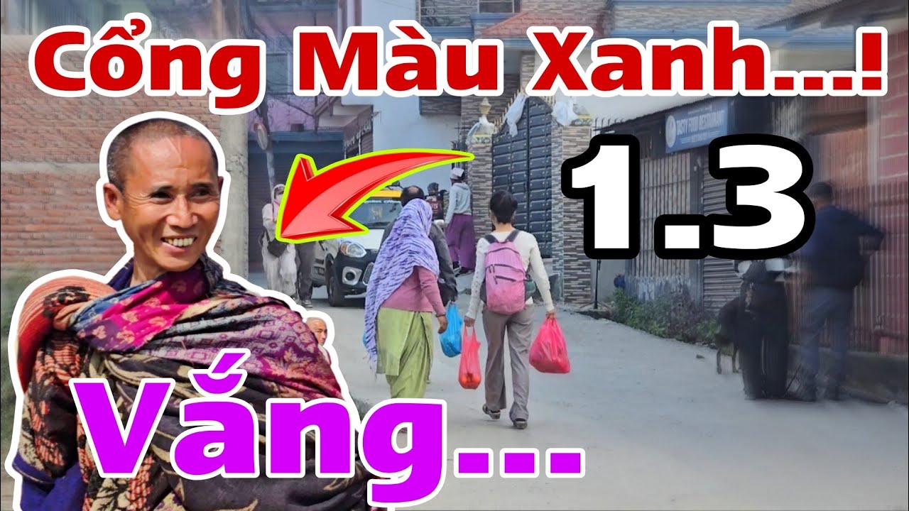 Cổng Màu Xanh TMT Hôm Nay... Bếp Ăn Vào Trong Tìm Phước