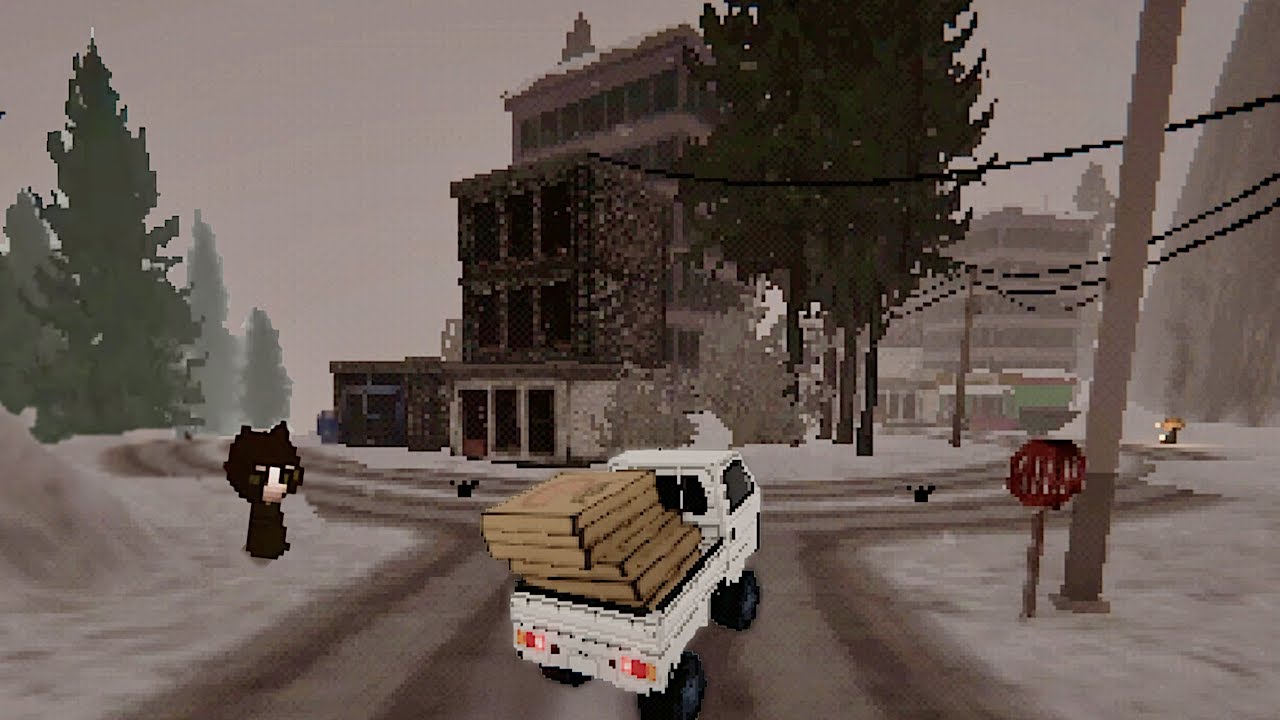 Easy Delivery Co. - An Atmospheric PS1 Styled Lo-Fi Delivery Adventure in an Icy Wilderness!
