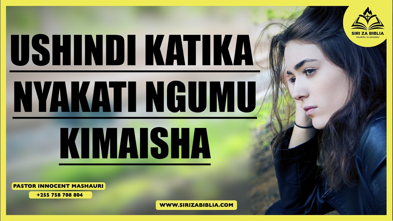 #LIVE: NAMNA YA KUSHINDA KATIKA NYAKATI NGUMU KIMAISHA // MARCH 2026