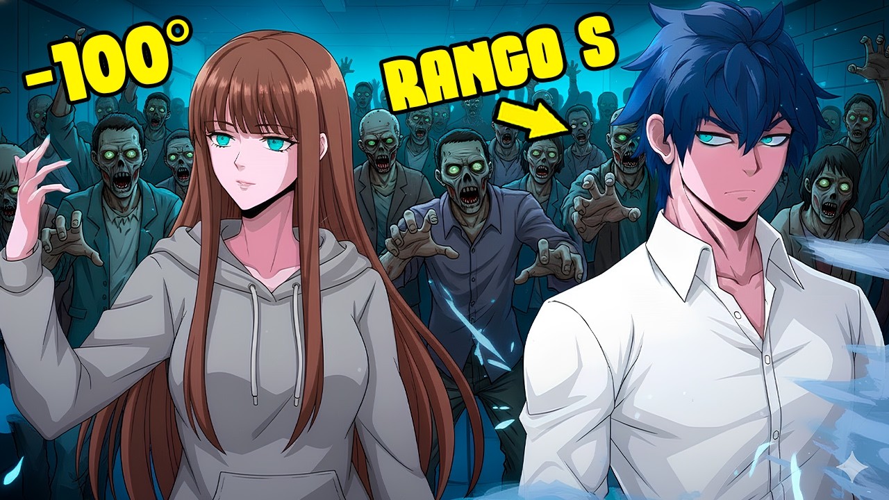 En el Apocalipsis de Zombies Congelados, Obtuvo una Tienda del Sistema con Suministros Infinitos!