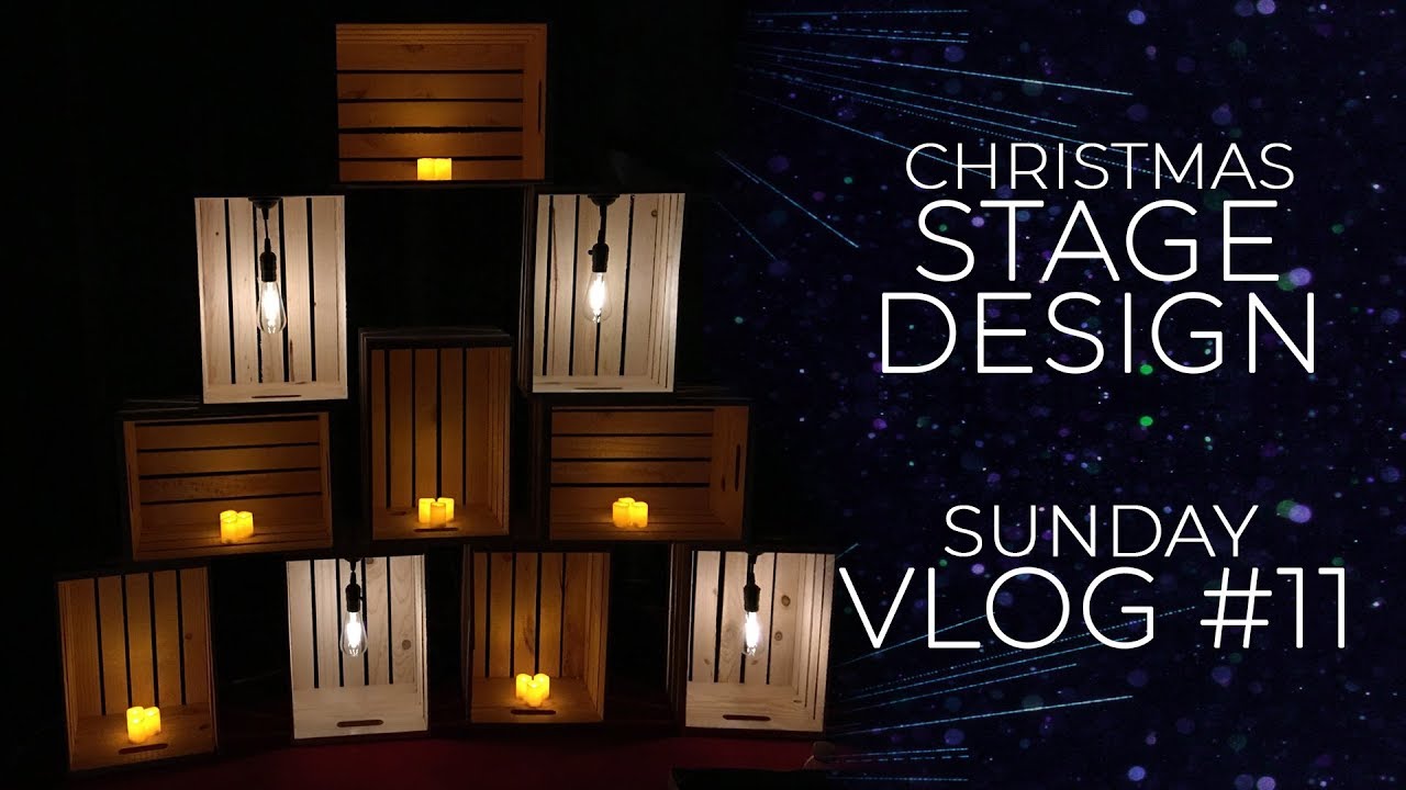 Stage Design // Vlog #11 // Christmas