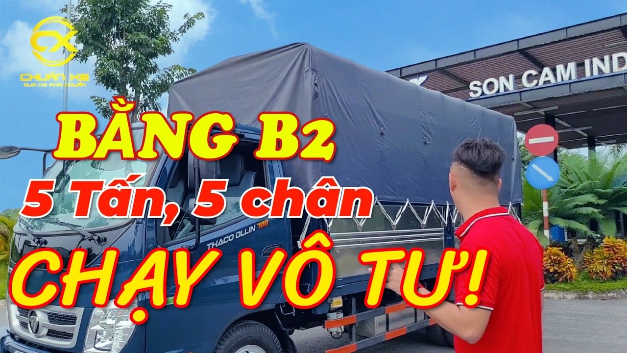 LẠ ĐỜI! bằng B2 xe 5 tấn mà không chở hàng thì vẫn chạy VÔ TƯ... CHUẨN XE | Xe TẦU mua tn để ko HỚ?