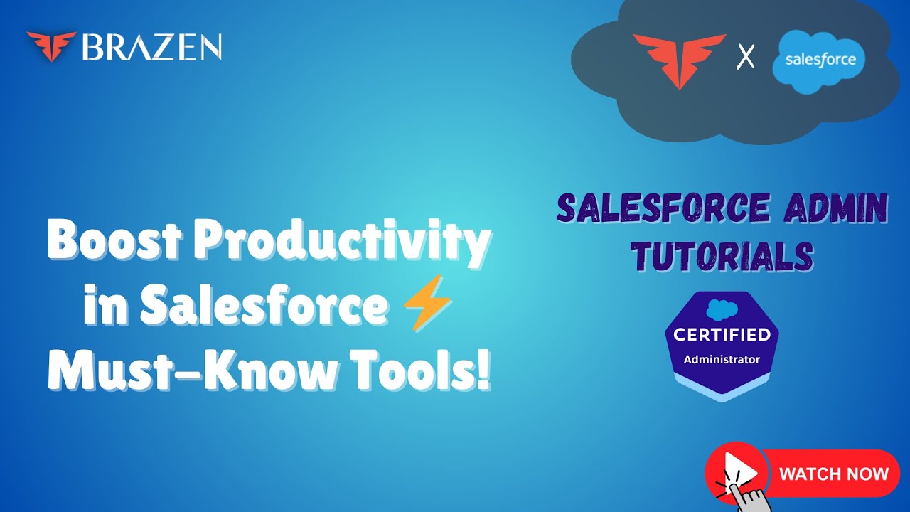 Productivity & Collaboration Tools | Salesforce Training for Beginners | Salesforce Admin