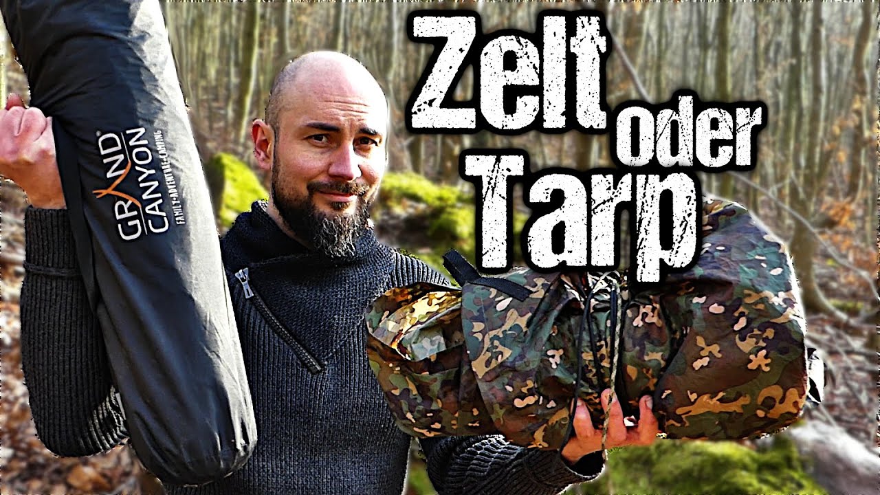 Zelt oder Tarp für Outdoor? Vor- und Nachteile
