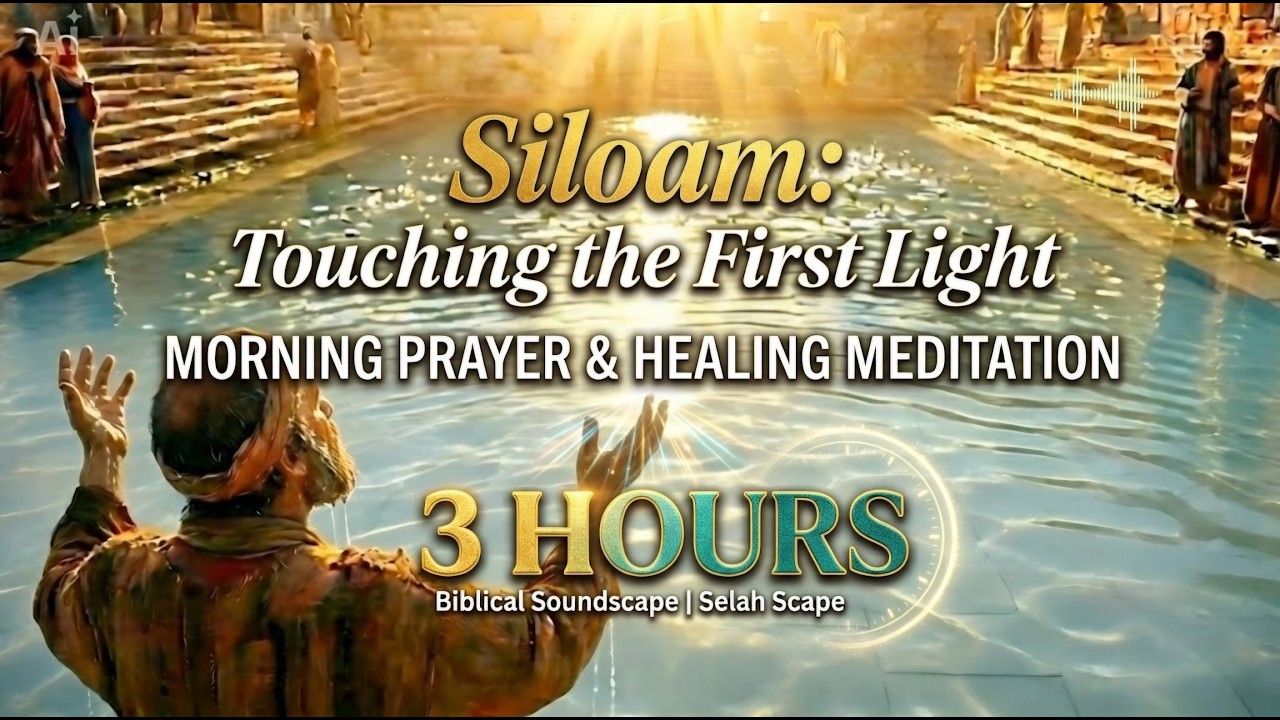 [3 Hours] Siloam: Touching the First Light 🕊️ Healing Christian Ambient Music for Prayer & Sleep
