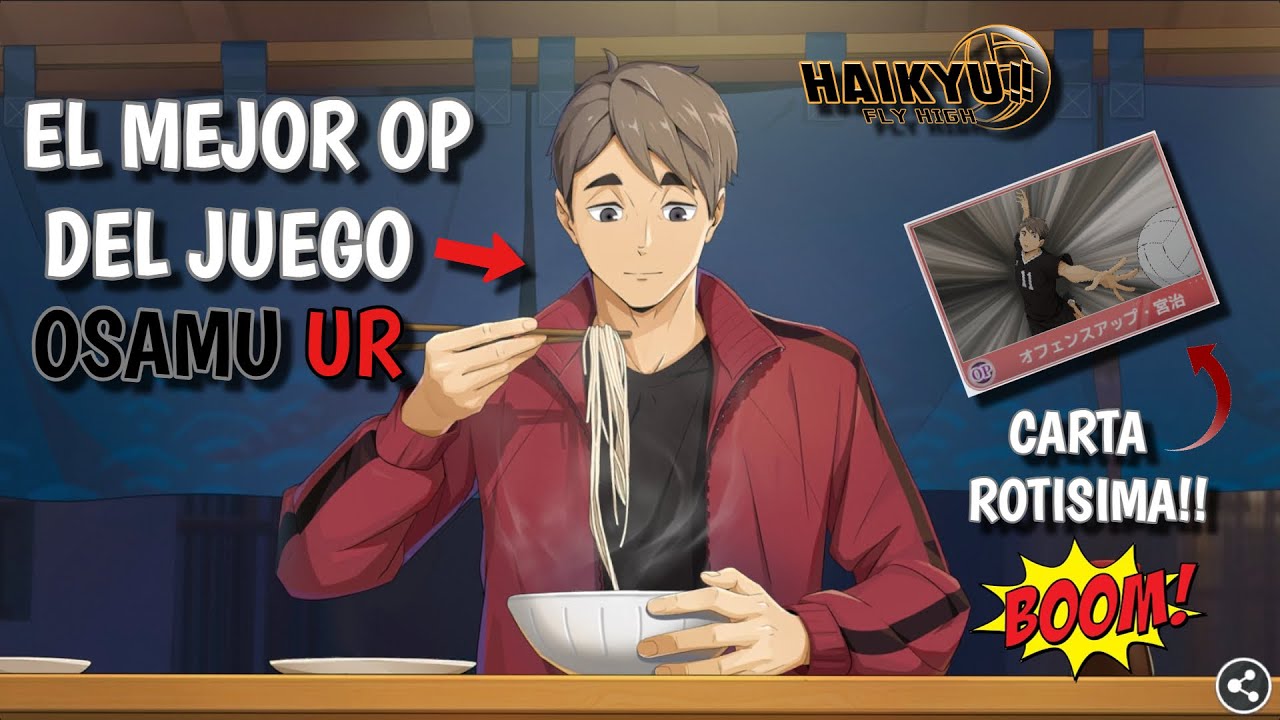 🏐 TIRAMOS POR ESTA BESTIA DEL REMATE!!! OSAMU UR | HAIKYU! FLY HIGH ESPAÑOL 🏐