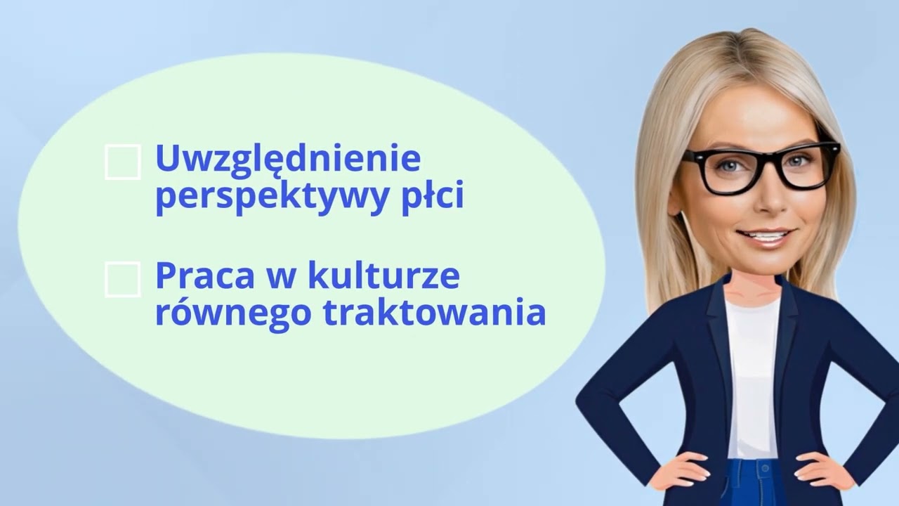 Równość na papierze i w praktyce. Fundusze Europejskie łamią stereotypy płci AUDIODESKRYPCJA