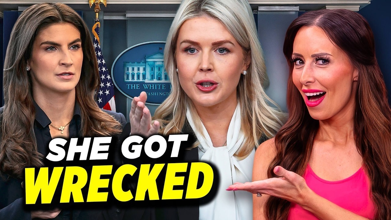 CNN's Kaitlan Collins Suffers Career Ending Injury after Brutal Hit by Karoline Leavitt