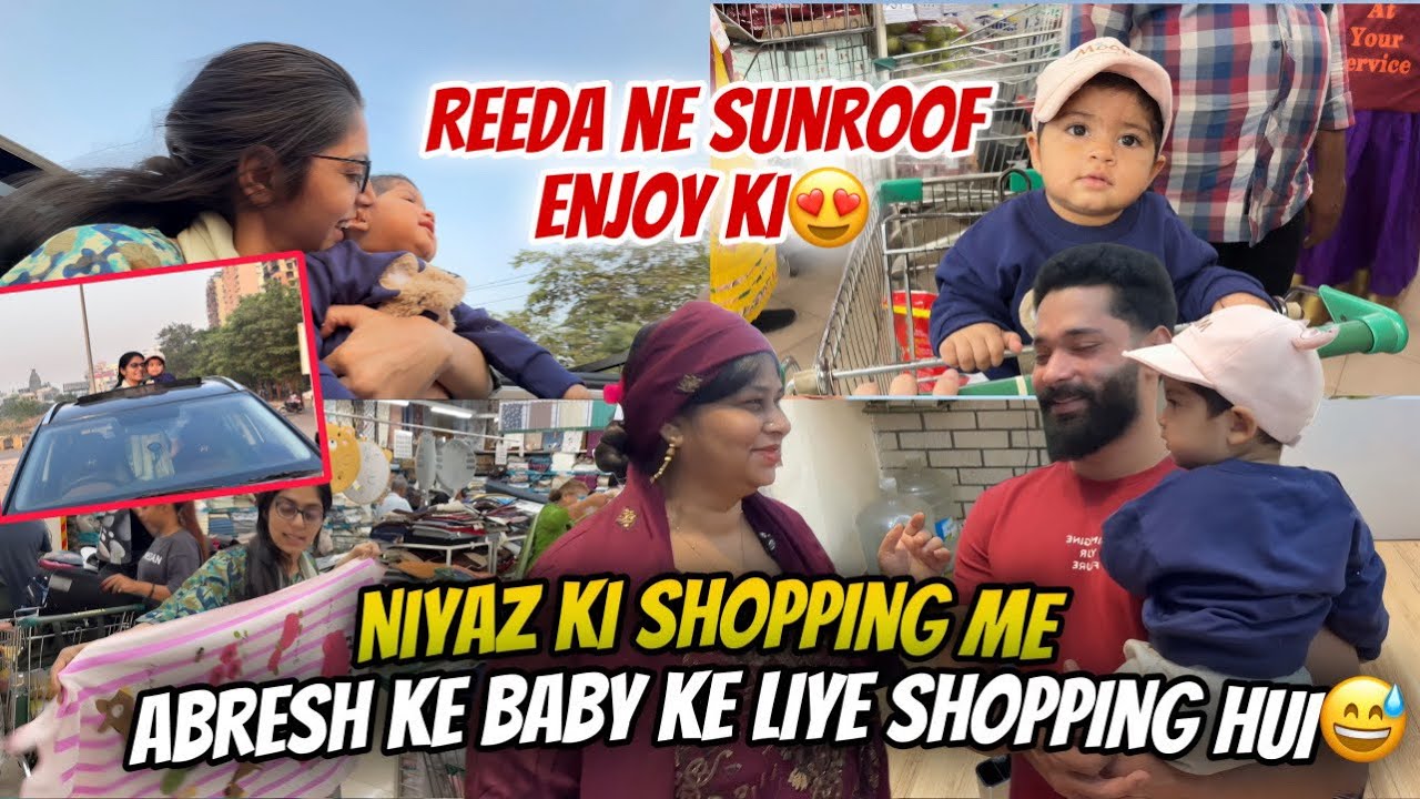 Niyaz Ki Shopping Me Mummy Ne Abresh Ke Bacche Ke Liye Shopping Kiye🥹Abresh Ne Kiya Gussa🥺