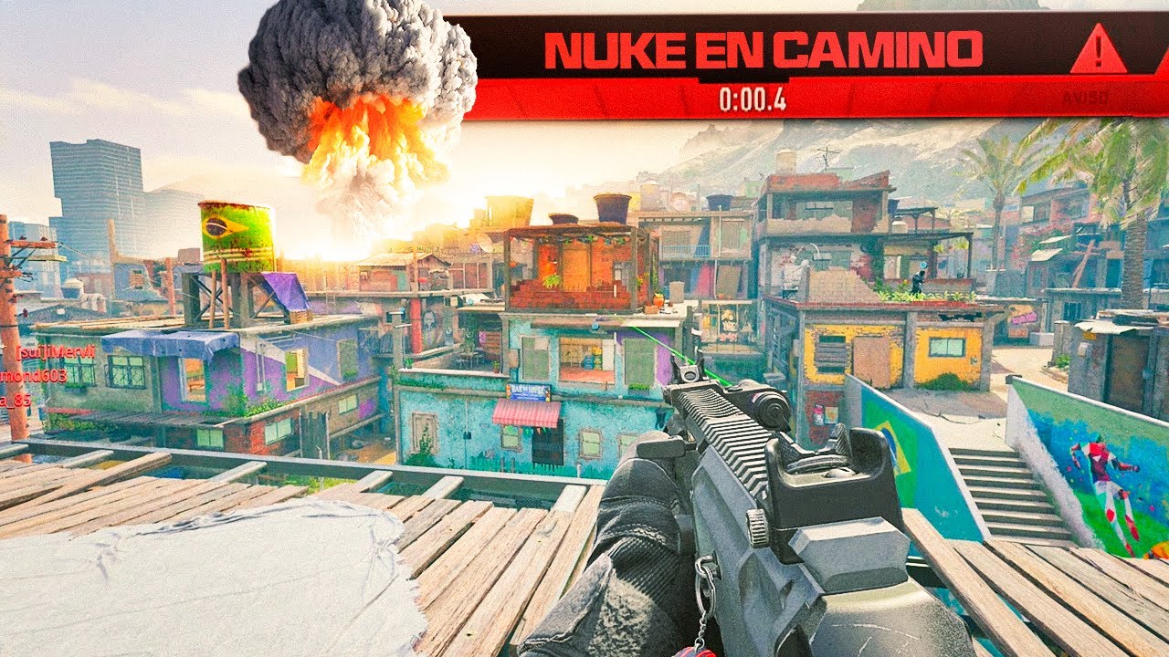 LA 1º BOMBA NUCLEAR DEL MUNDO EN COD MODERN WARFARE 3
