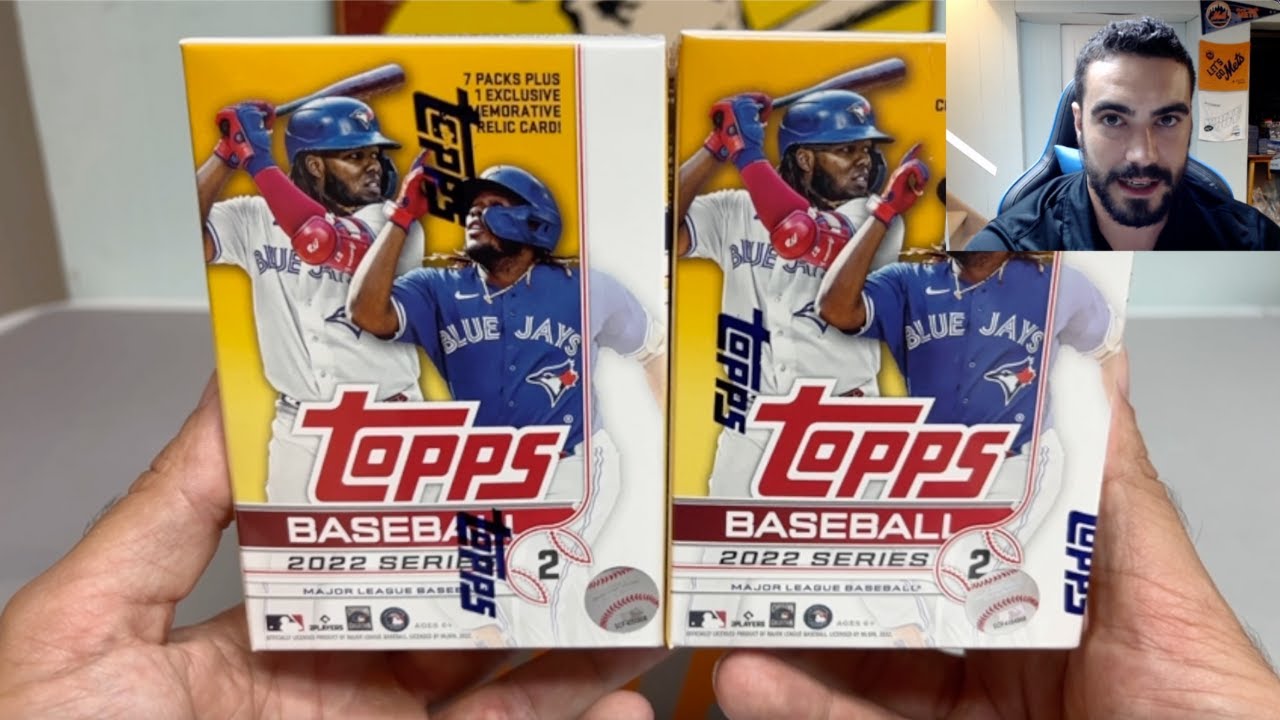 2022 Topps Series 2 Blaster Box Rip - красная фольга /199 и карточка с ошибкой!!!