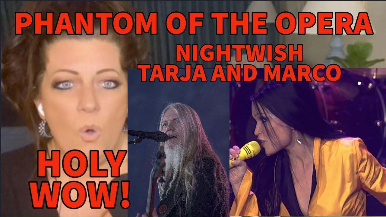 Nightwish -- TARJA - PERFORM Phantom Of The Opera [ Official Live Video ] - REACTION VIDEO