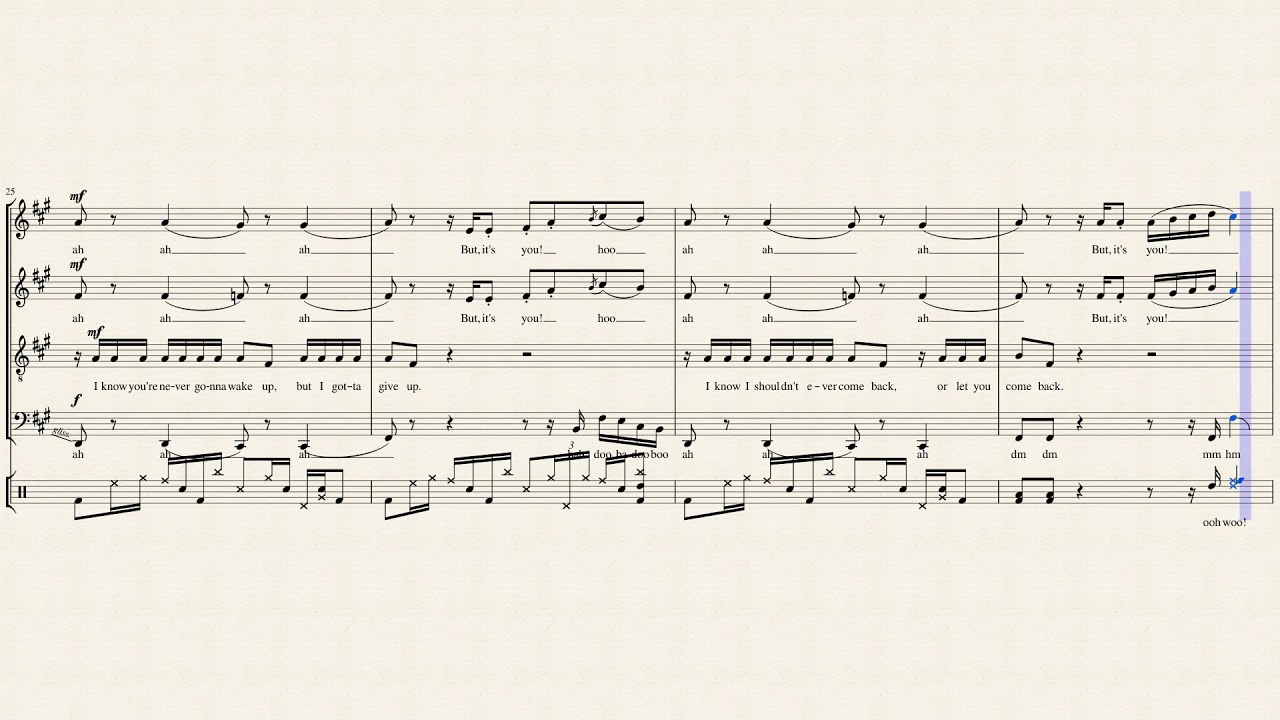 Problem | Pentatonix [Full Sheet Music / Transcription]