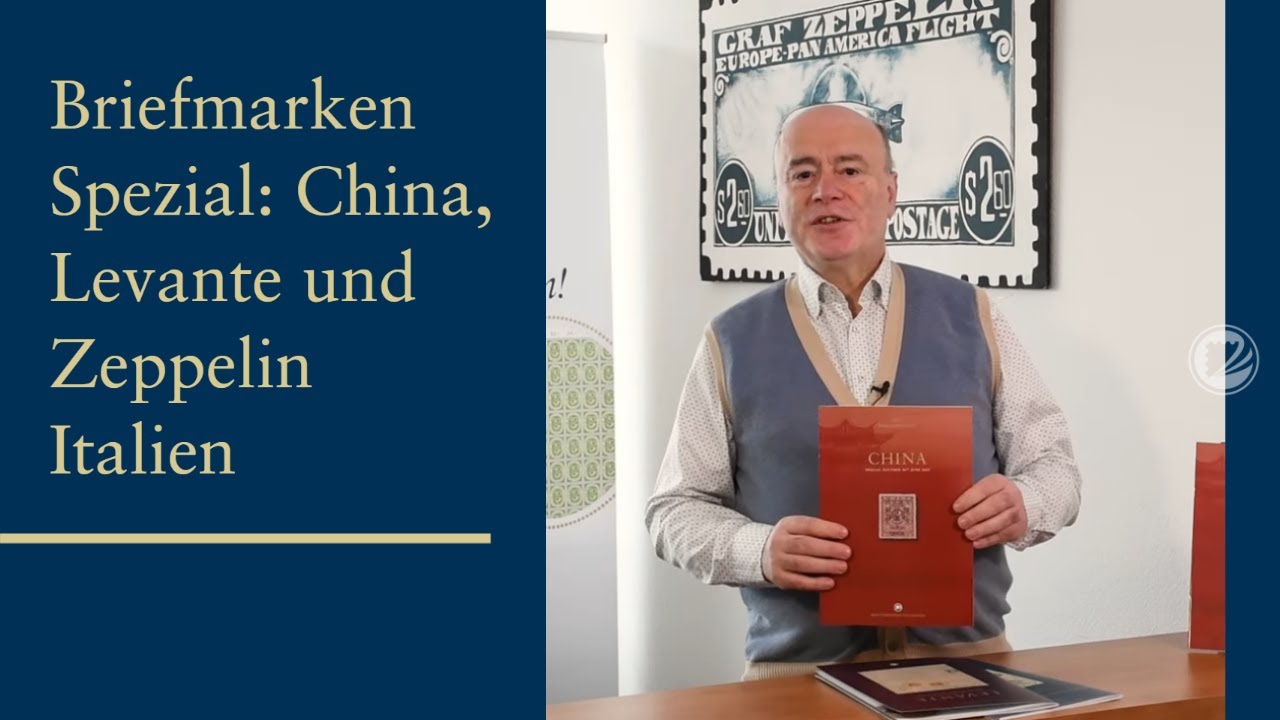 Spezialangebot Briefmarken: China Briefmarken Spezial, Levante und Zeppelin Italien