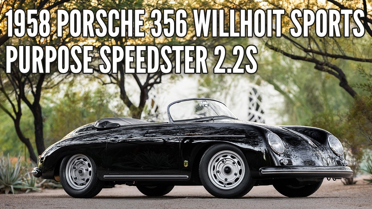 1958 Porsche 356 Willhoit Sports Purpose Speedster 2.2S - Drive and Walk Around - Southwest Vintage
