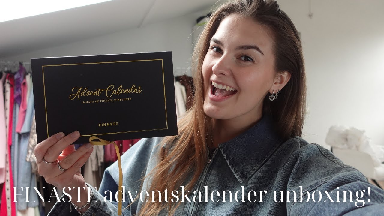 FINASTE adventskalender unboxing 💍🤩