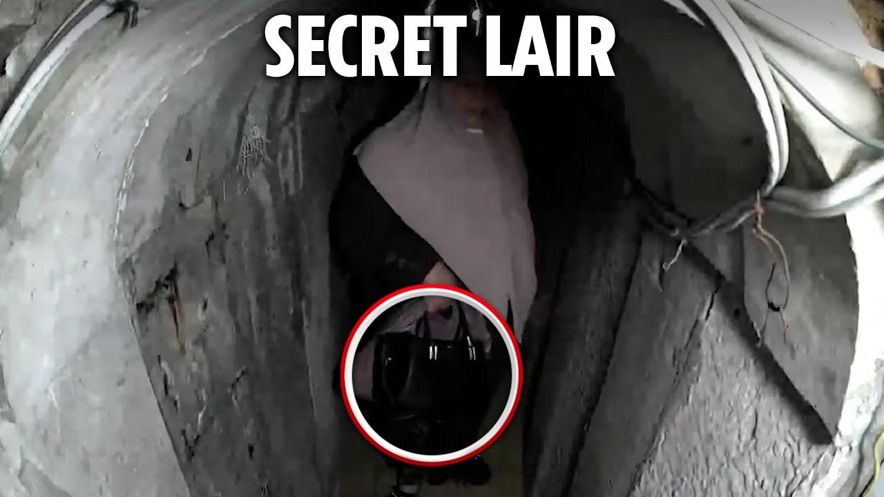 Moment terror boss Yahya Sinwar's wife carried $32k Birkin bag through tunnel to underground hideout