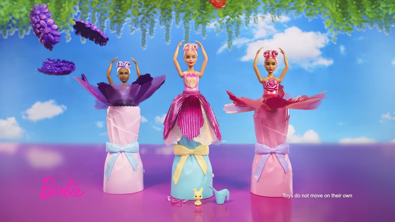 Новая коллекция Barbie Petal Pop | Реклама