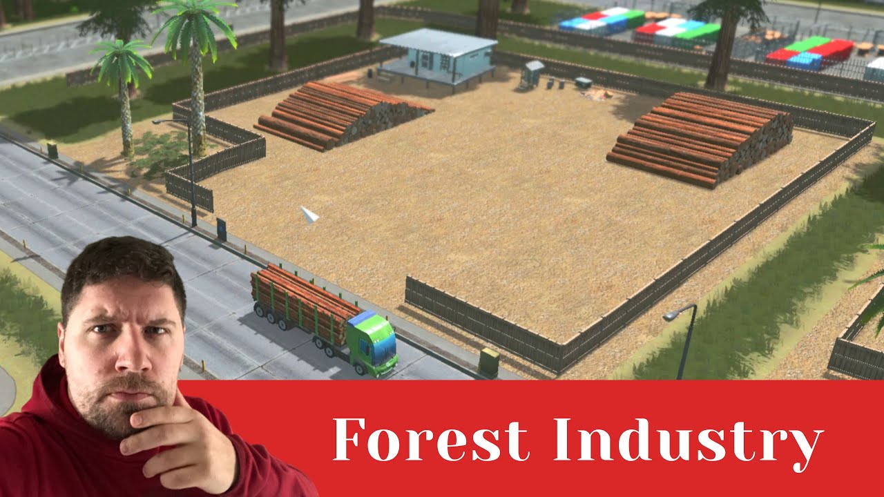 The Best Forest Industry layout to make a ton of money - Cities Skylines industries