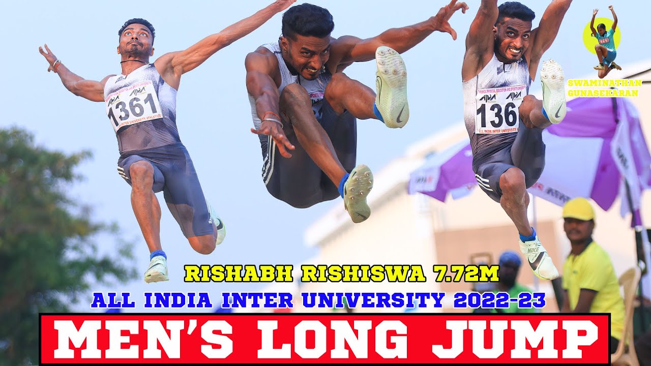 Long jump Top 8 Indian University Jumpers in 2023