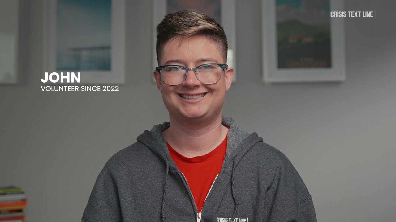 Meet John: Crisis Text Line Volunteer