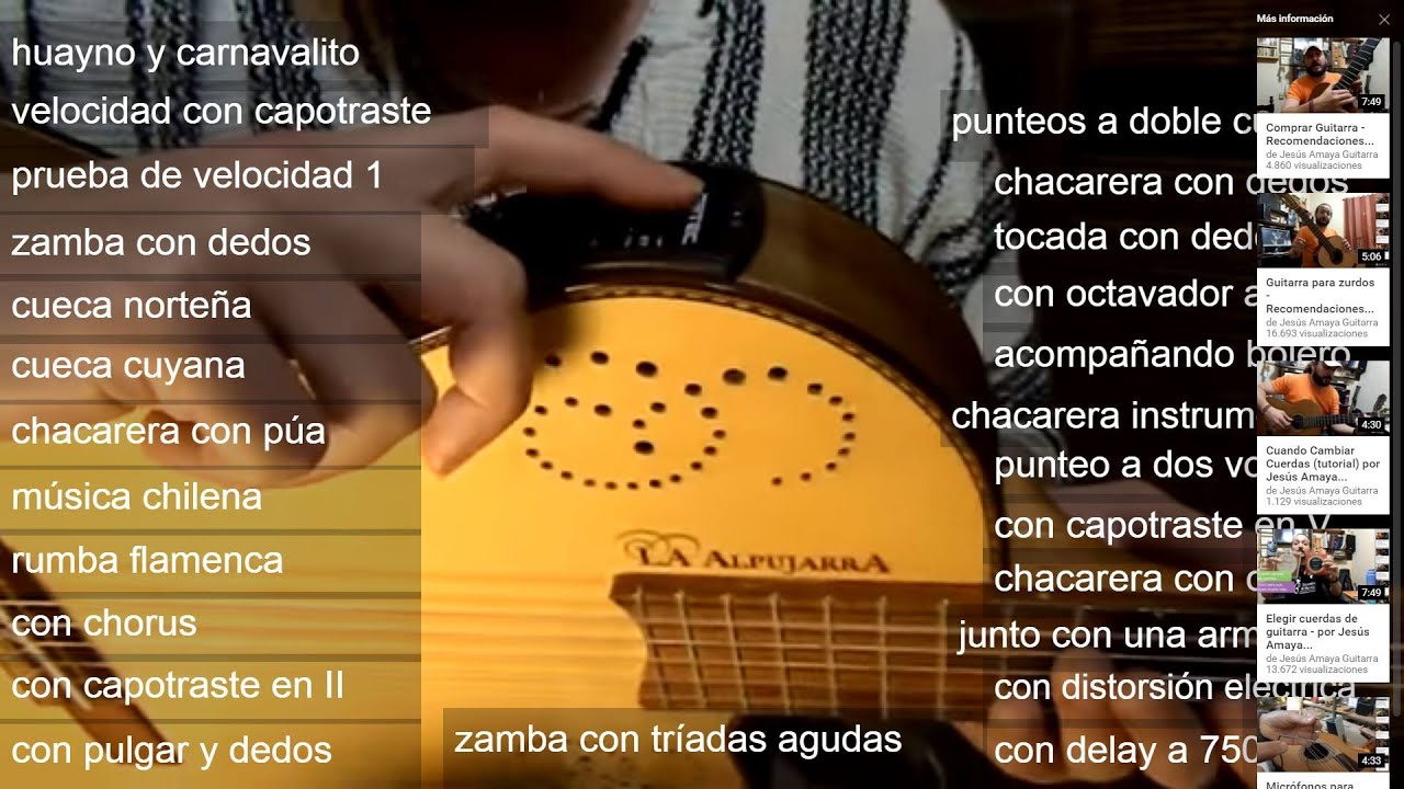 Guitarra Alpujarra 300 Kec - Test por Jesús Amaya...