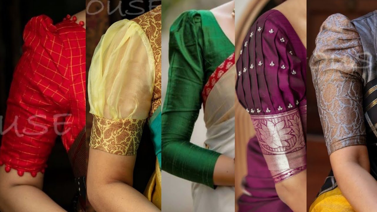 New Model Puff Sleeves Blouse Designs | New Designer Blouse Sleeves Design 2021| Puff Sleeve Designs