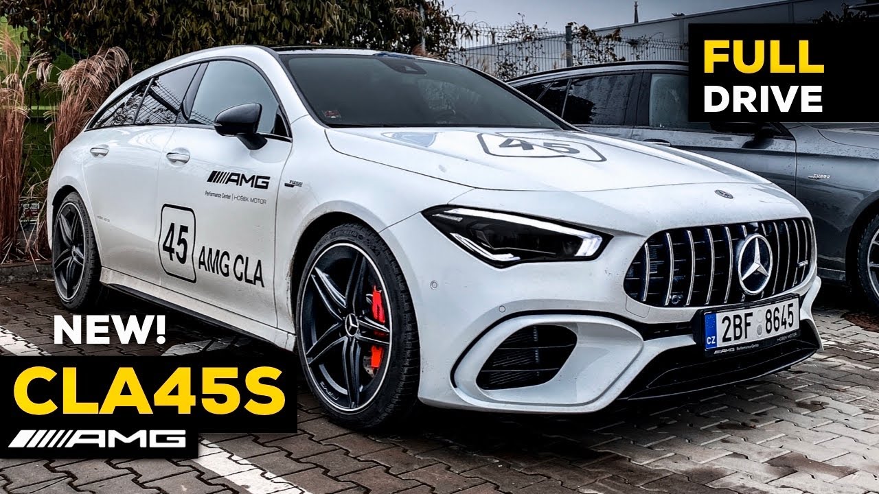 2020 MERCEDES CLA45 S AMG NEW FULL DRIVE POV Review BRUTAL Acceleration SOUND 4MATIC+ Shooting Brake