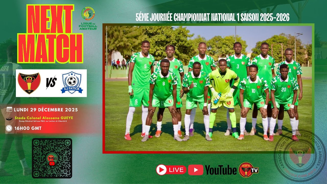 CHAMPIONNAT NATIONAL 1 DE FOOTBALL SAISON 2025-2026