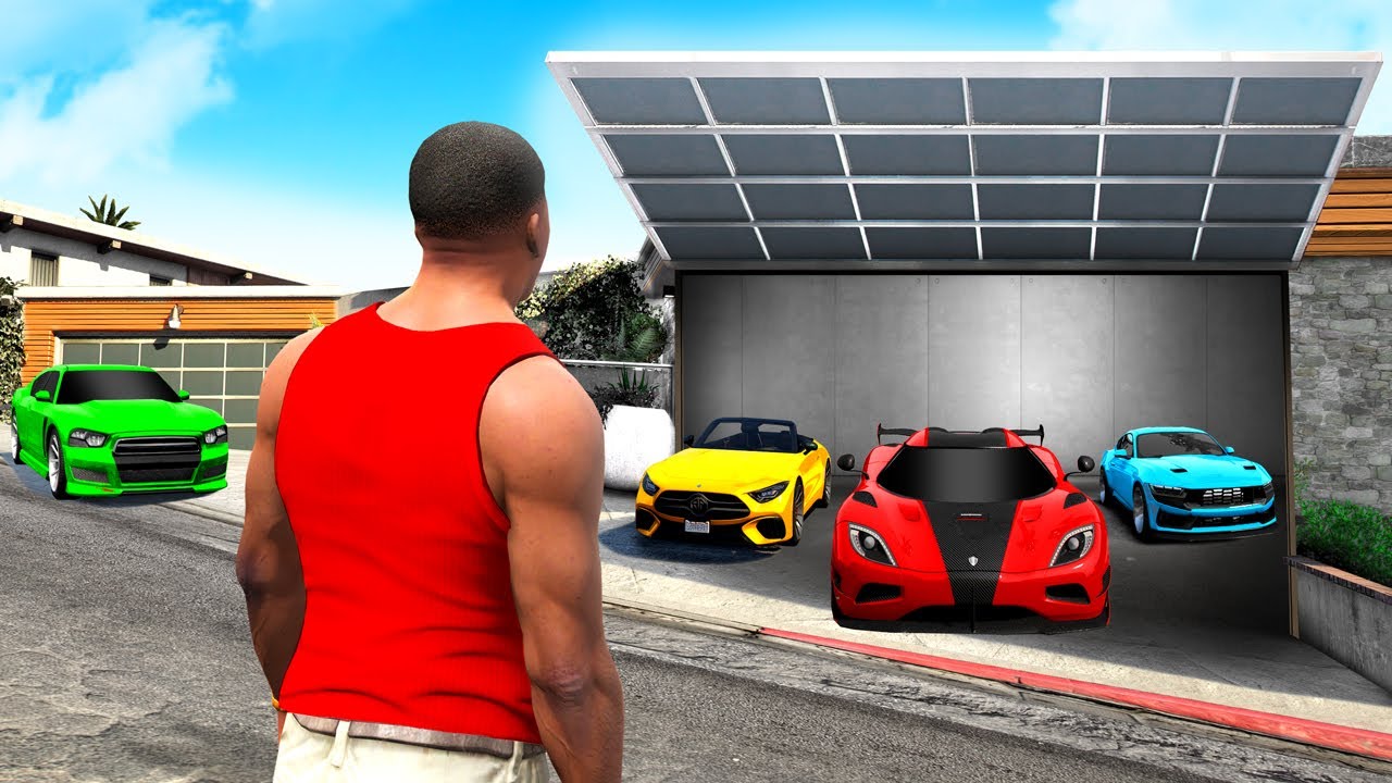СЕКРЕТНЫЙ ГАРАЖ Франклина в GTA 5!