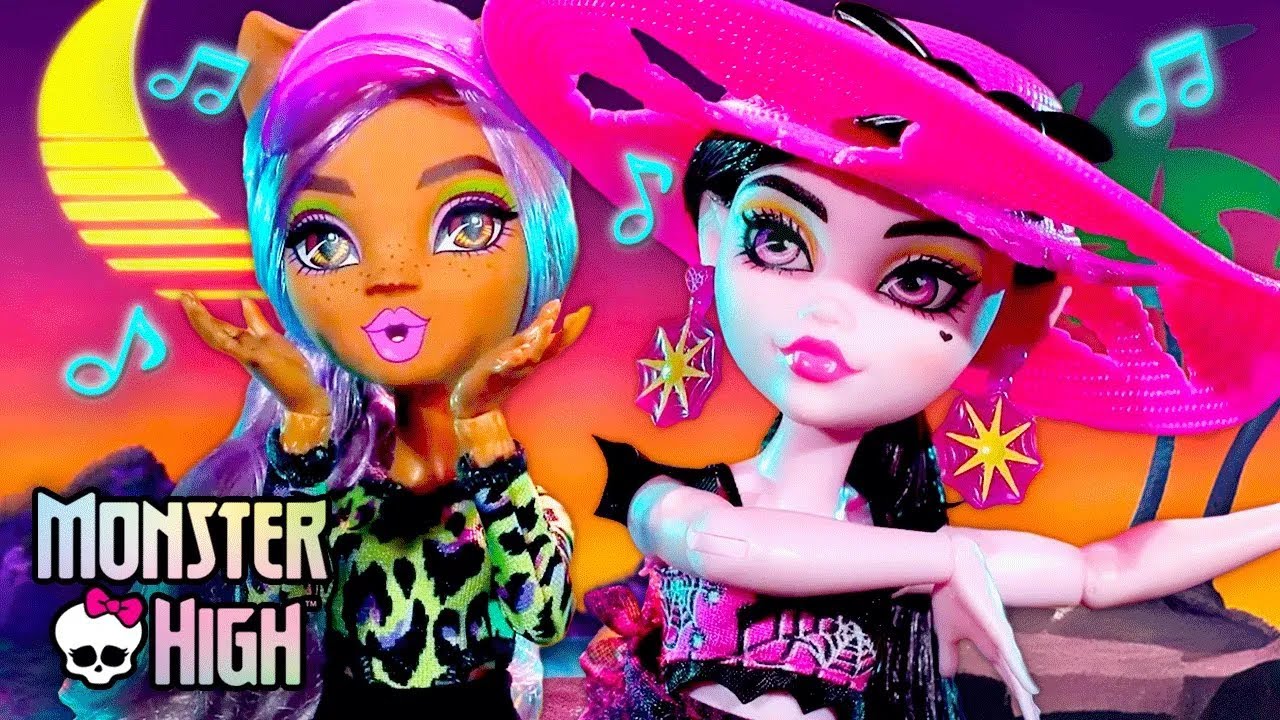 Isla del Terror con Clawdeen, Draculaura, Lagoona (Videoclip oficial) | Monster High™ Latino