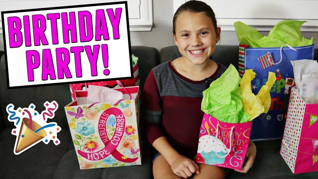 Gracelynn’s 10th Birthday Sleepover Party!