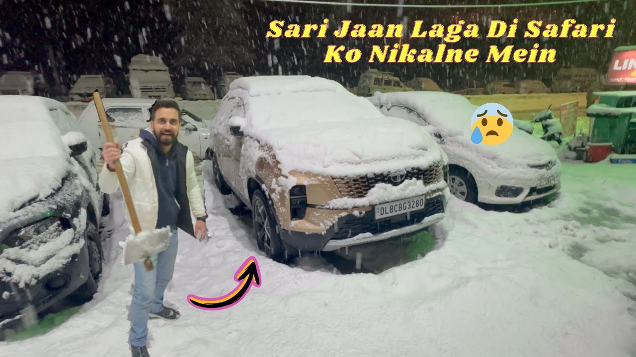 Etni Snowfall mein jiska dar tha vohi hua Safari Thuk gayi 😭😡 | Bhari Nuksan 💔