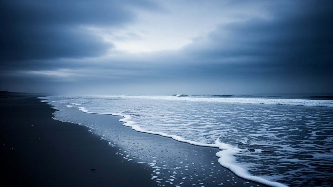 Ocean Waves for Deep Sleep | Healing Sound to Drift into Deep Sleep Gently with Calm Ocean Rhythm