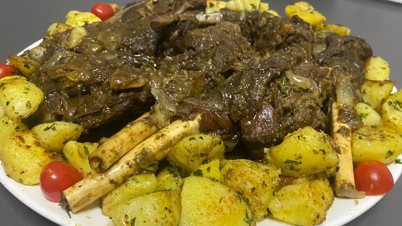 Wadiale tabaski Benava viande de mouton avec pommes de terre rôti une autre façon nekhe