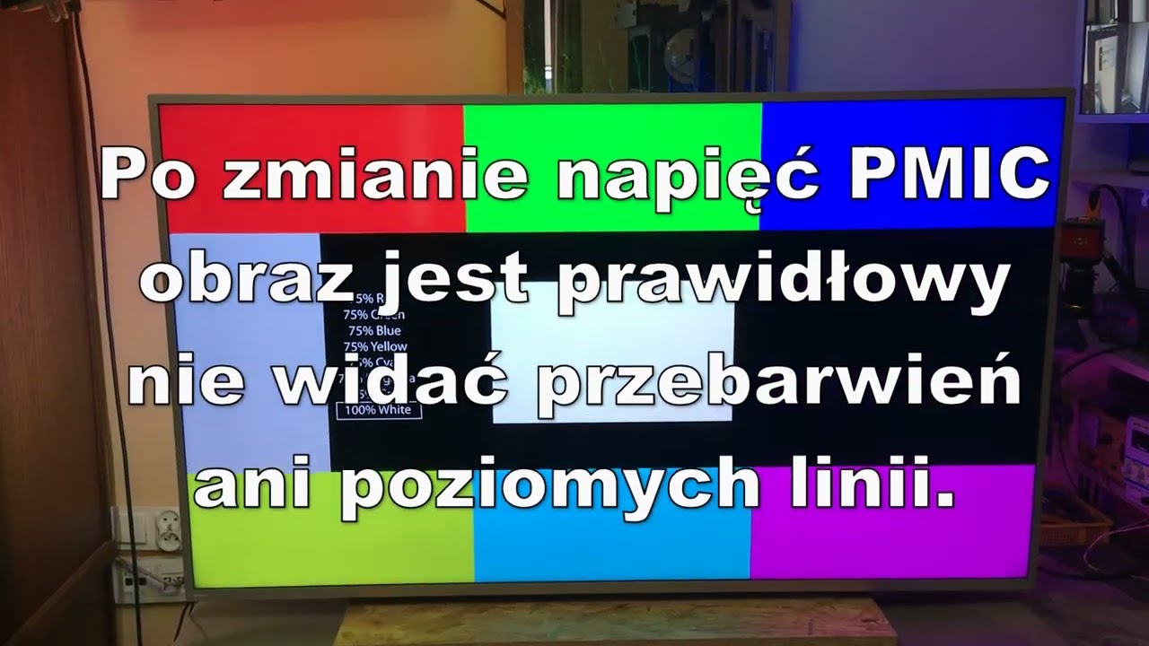 Naprawa matrycy w telewizorze Philips 58PUS8335