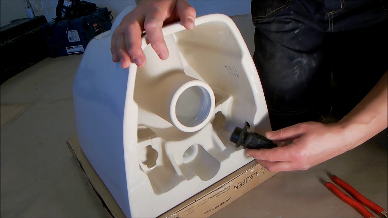 Installing Wall Hung Toilet