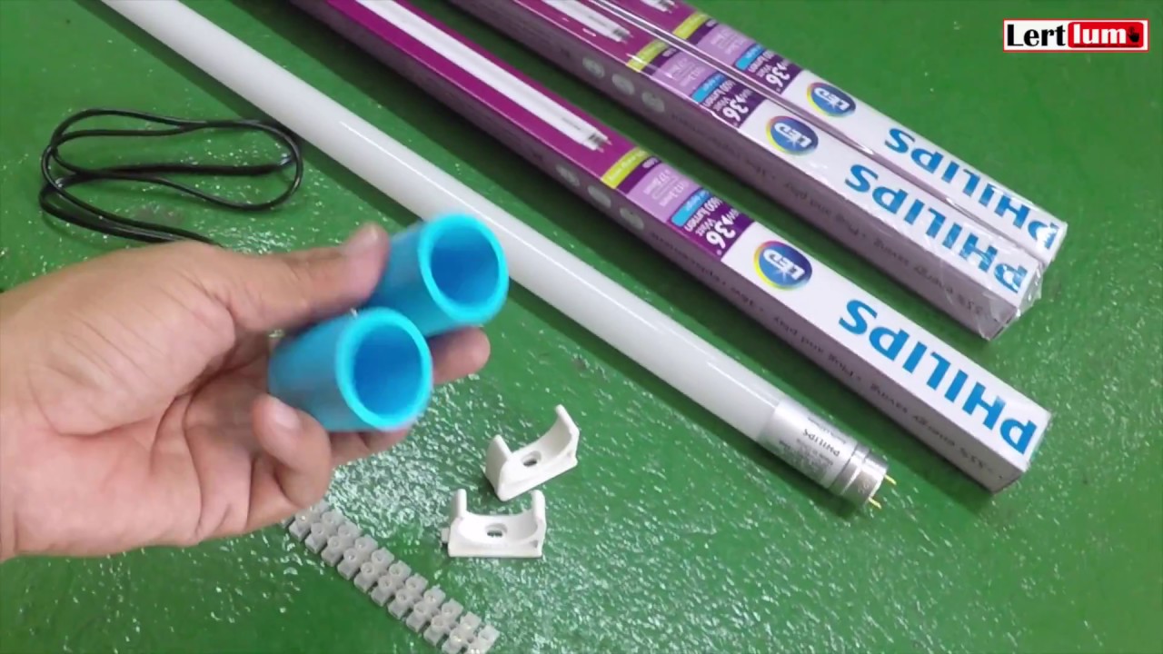Ep.96 DIY ทำรางไฟหลอดนิออนLEDราคา 20 บาท ทำง่ายมากๆ
