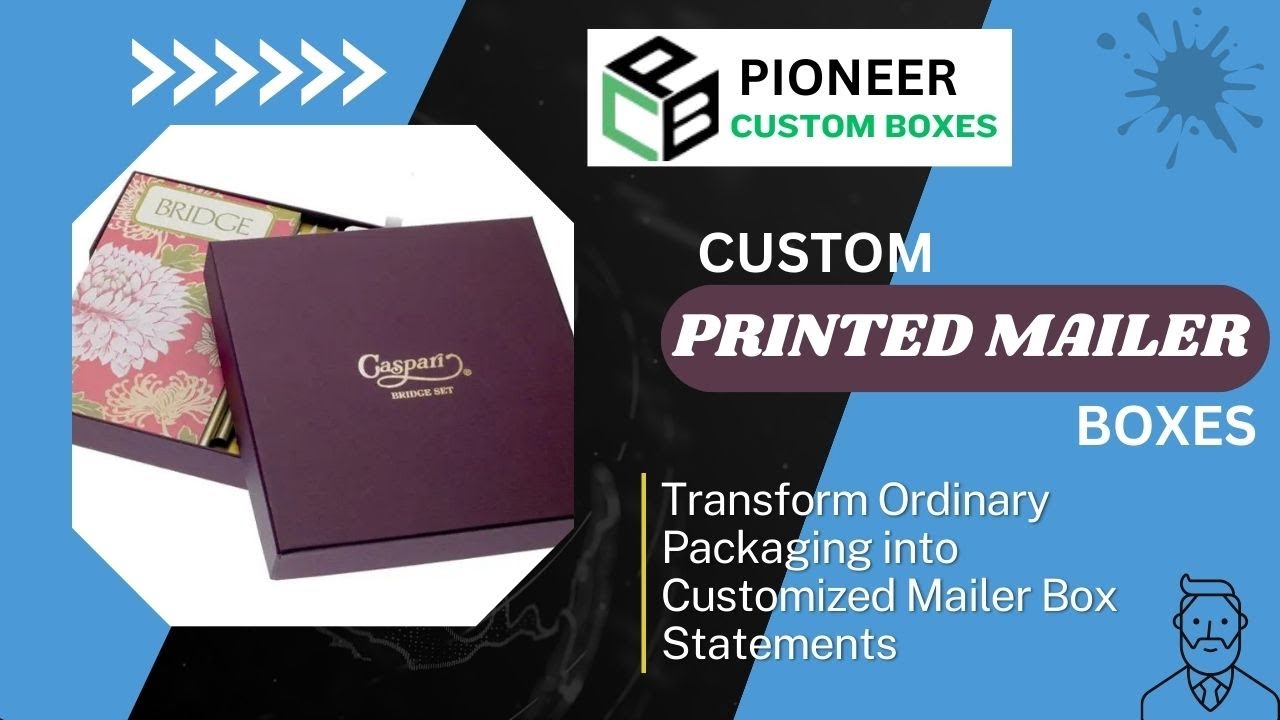 Custom Printed Mailer Boxes: Delivering Your Brand, One Box at a Time!
